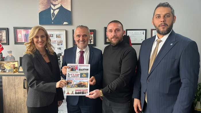 İYİ PARTİ HEYETİNDEN EDİRNE ULAK GAZETESİ’NE ZİYARET